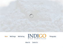 Tablet Screenshot of indigowebservices.com